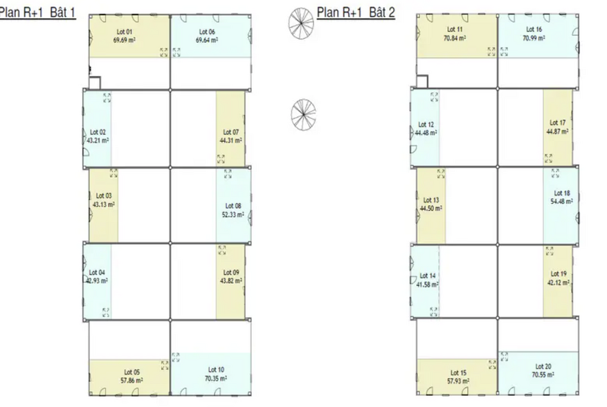 Flex in Vailhauquès for lease - Site Plan - Image 2 of 2