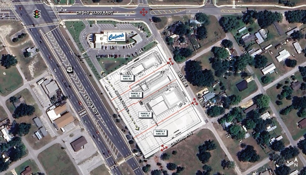Central Ave & 3rd St SE, Lakeland, FL for lease - Site Plan - Image 2 of 2