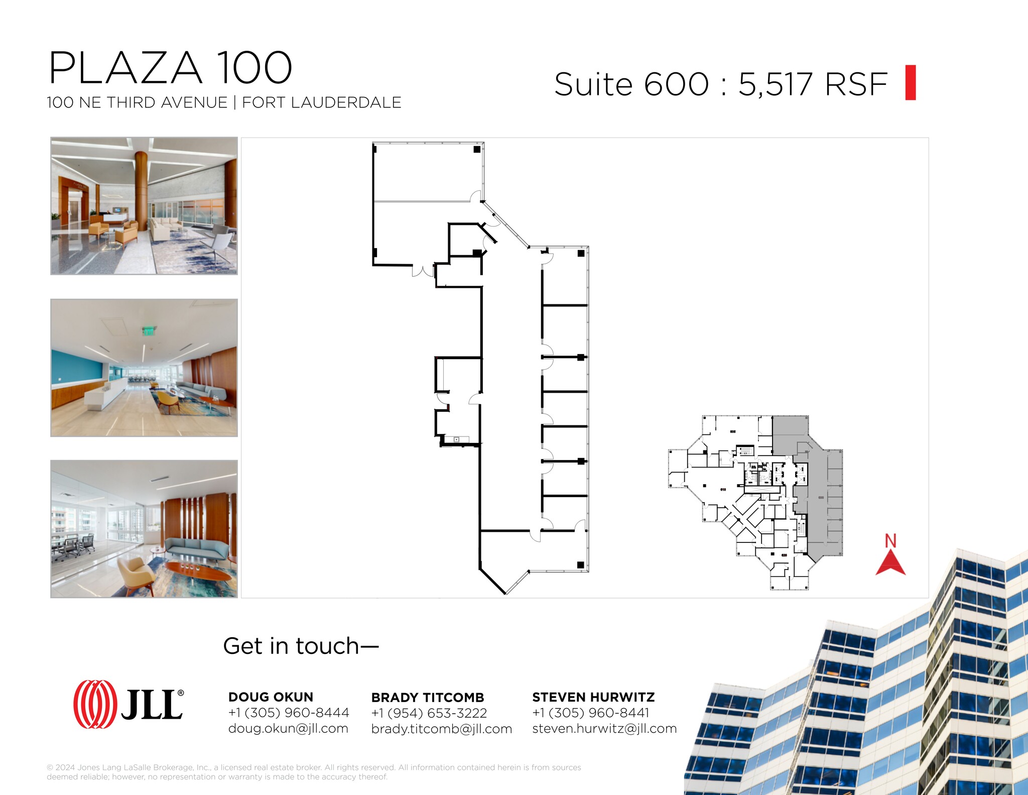 100 NE 3rd Ave, Fort Lauderdale, FL for lease Site Plan- Image 1 of 1