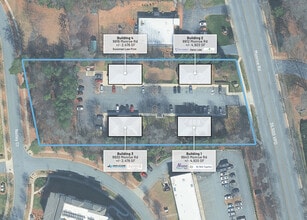 9912 Monroe Rd, Matthews, NC - AERIAL  map view - Image1