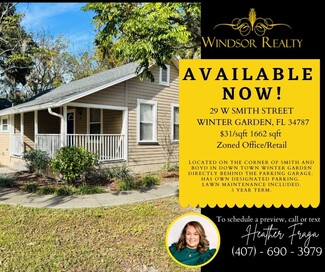 More details for 29 W Smith St, Winter Garden, FL - Office/Retail for Lease