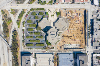 100 W Walnut St, Pasadena, CA - aerial  map view