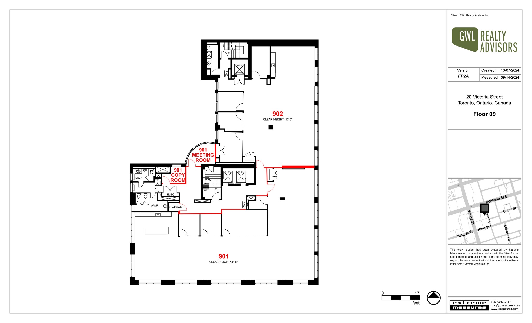 20 Victoria St, Toronto, ON for lease Site Plan- Image 1 of 1