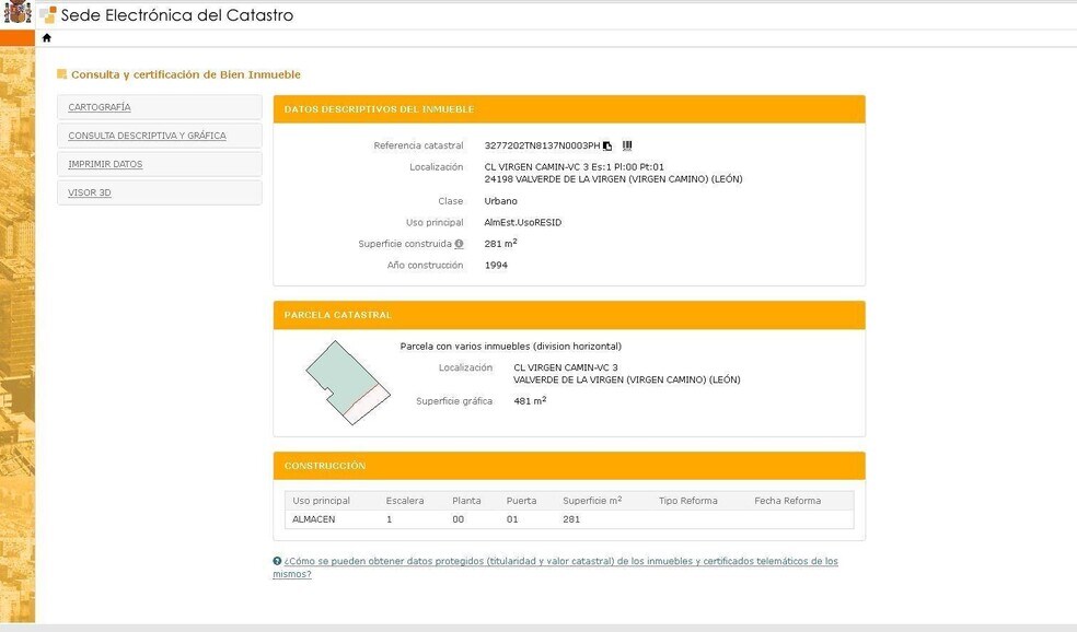 Retail in Valverde de la Virgen, León for sale - Building Photo - Image 2 of 2
