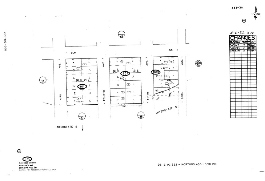 1777 5th Ave, San Diego, CA for lease - Plat Map - Image 3 of 3