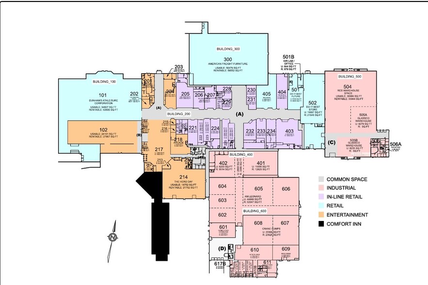 987-999 E Ash St, Piqua, OH for lease - Floor Plan - Image 2 of 49