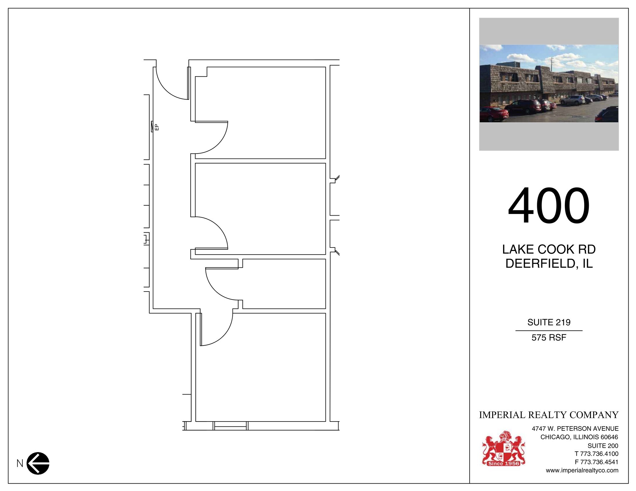 400 Lake Cook Rd, Deerfield, IL for lease Site Plan- Image 1 of 3