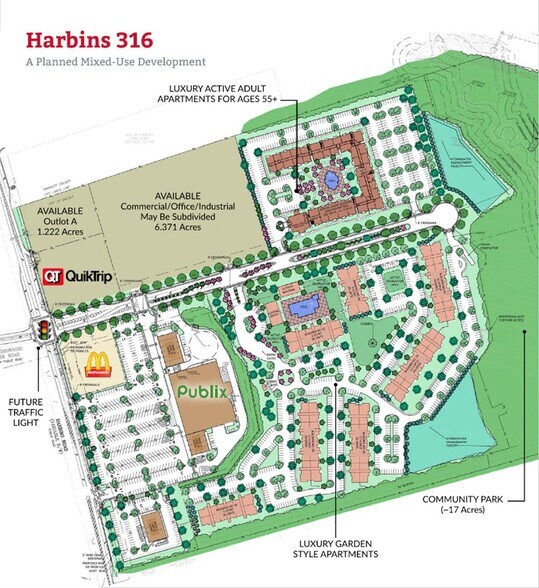 875 Harbins, Dacula, GA for sale - Building Photo - Image 1 of 1