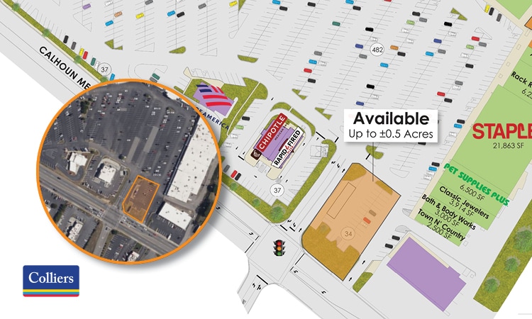 6106 Calhoun Memorial Hwy, Easley, SC for lease - Building Photo - Image 2 of 6