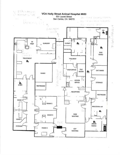 501 Laurel St, San Carlos, CA for lease - Floor Plan - Image 2 of 10