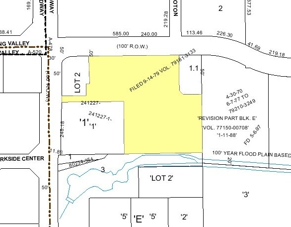 4100 spring valley Rd, Dallas, TX for lease - Plat Map - Image 2 of 74