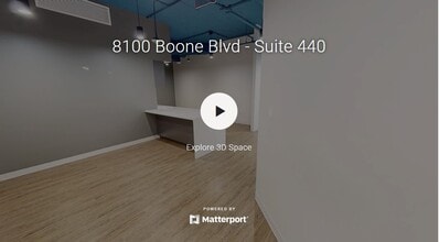 8100 Boone Blvd, Vienna, VA for lease Matterport 3D Scan- Image 1 of 2
