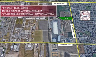 More details for 15733 S Airport Way, Manteca, CA - Land for Sale