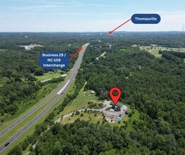 855 N NC Highway 109, Thomasville, NC - AERIAL  map view - Image1