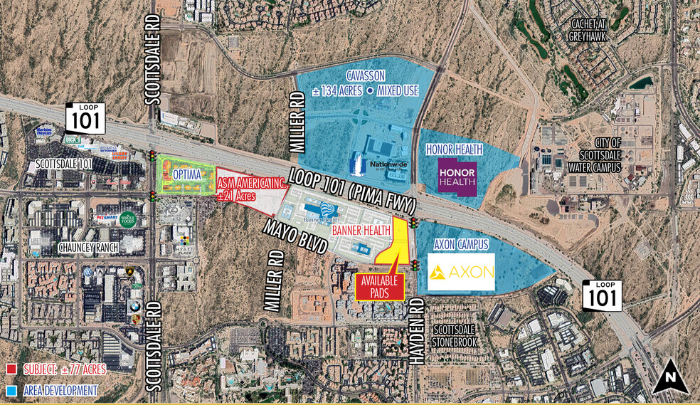 SWC Hayden Rd & Loop 101, Scottsdale, AZ for sale - Building Photo - Image 1 of 3