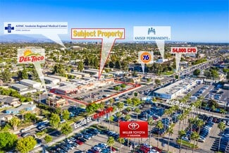 More details for 1250-1284 N Euclid St, Anaheim, CA - Retail for Lease