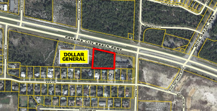 21929 Panama City Beach Pky, Panama City Beach, FL - aerial  map view