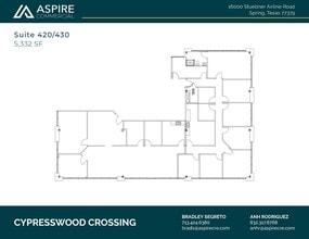 16000 Stuebner Airline Rd, Spring, TX for lease Floor Plan- Image 2 of 2