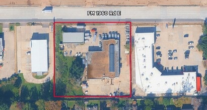 5788-5790 FM 1960 Rd E, Humble, TX - AERIAL  map view