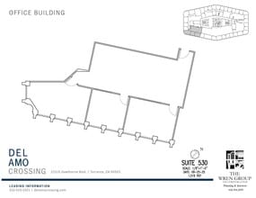 21515 Hawthorne Blvd, Torrance, CA for lease Floor Plan- Image 1 of 2
