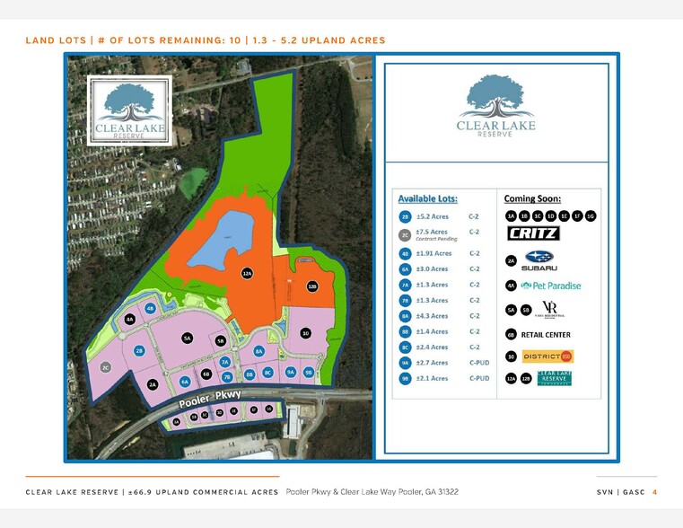 Clear Lake Way, Pooler, GA for sale - Aerial - Image 2 of 22