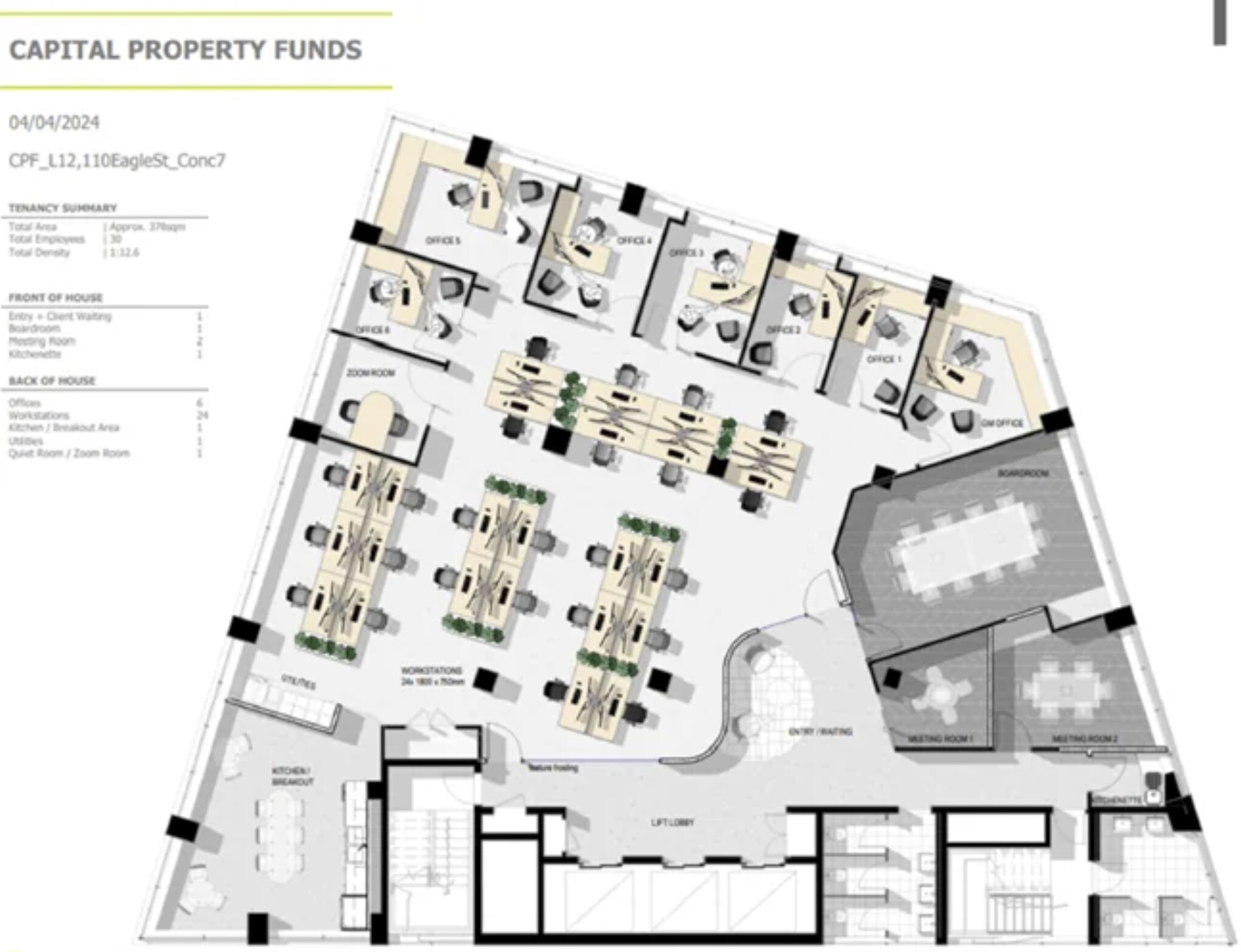 110 Eagle St, BRISBANE CITY for lease Floor Plan- Image 1 of 1