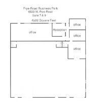 6501 W Frye Rd, Chandler, AZ for lease Floor Plan- Image 1 of 1