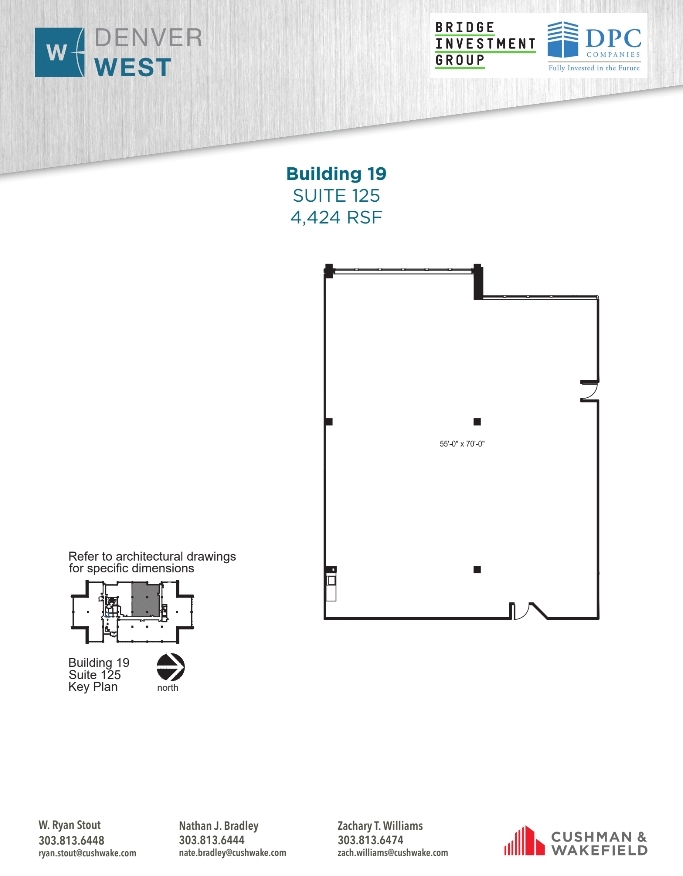 13949 W Colfax Ave, Lakewood, CO for lease Floor Plan- Image 1 of 1