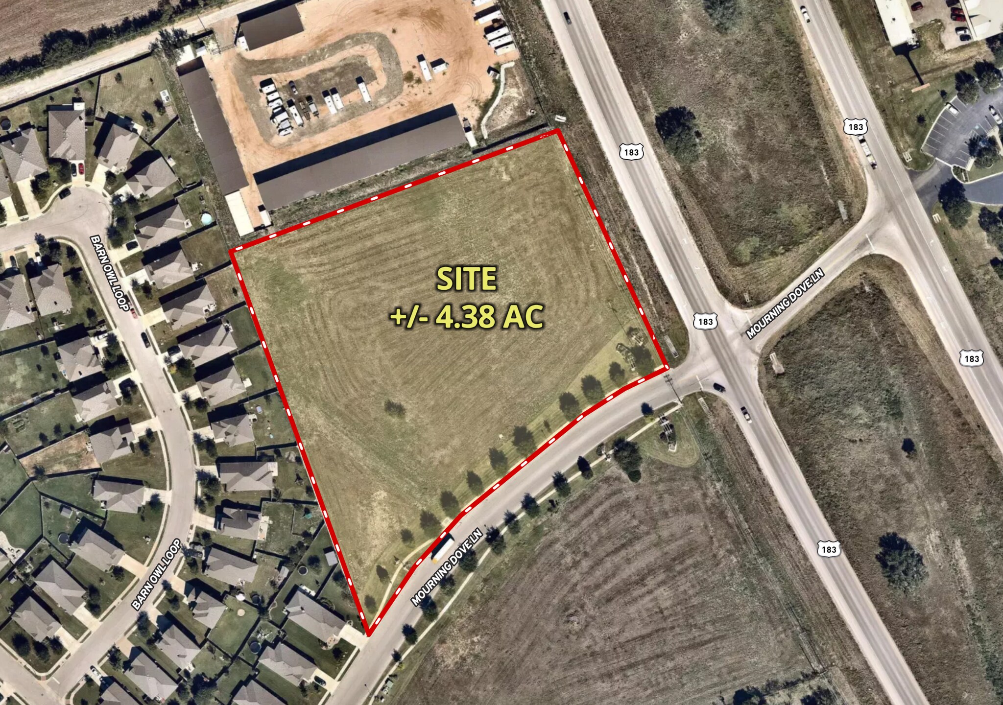 US Highway 183, Leander, TX for sale Aerial- Image 1 of 1