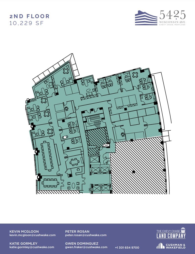 5425-5481 Wisconsin Ave, Chevy Chase, MD for lease Floor Plan- Image 1 of 1