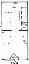 1916 Gulf To Bay Blvd, Clearwater, FL for lease Floor Plan- Image 2 of 2