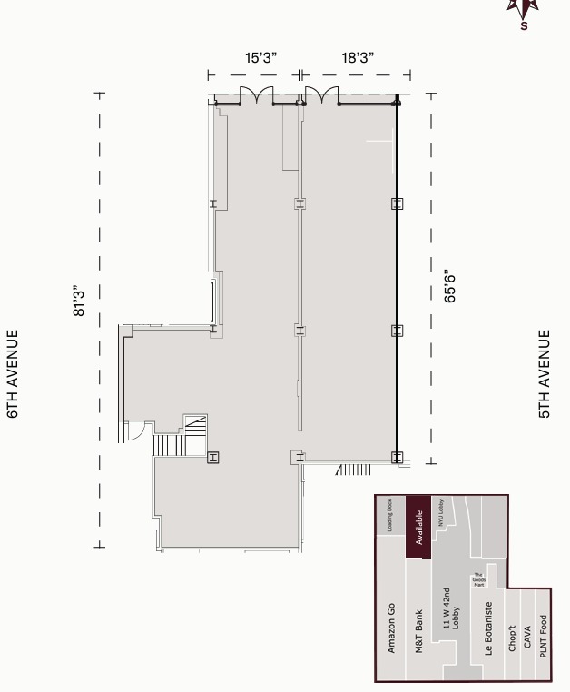 11 W 42nd St, New York, NY for lease Floor Plan- Image 1 of 1