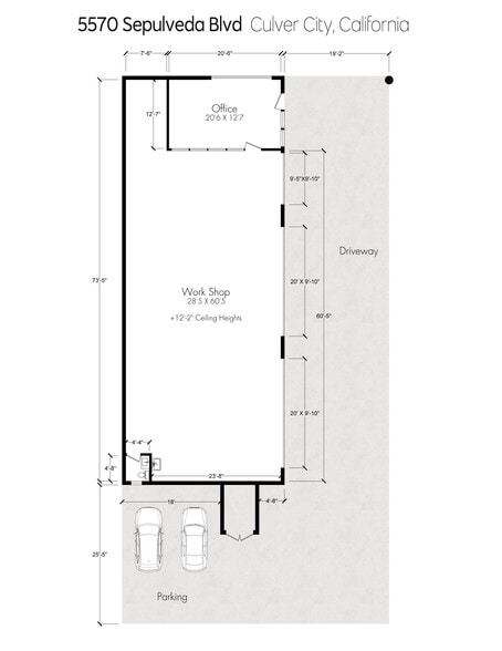 5570 Sepulveda Blvd, Culver City, CA for lease - Floor Plan - Image 2 of 17