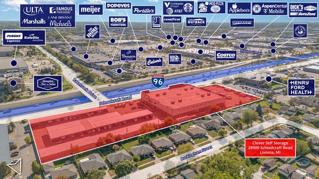More details for 28900 Schoolcraft Rd, Livonia, MI - Specialty for Auction