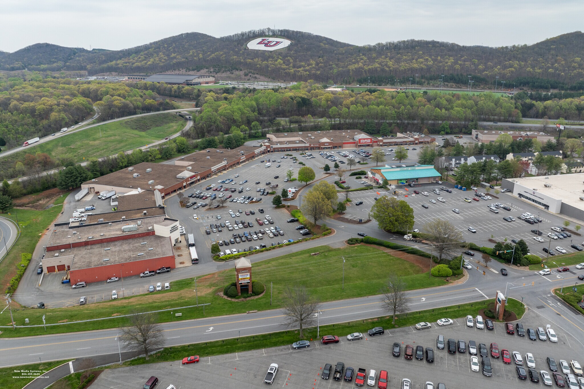 3700 Candlers Mountain Rd, Lynchburg, VA for lease Aerial- Image 1 of 12