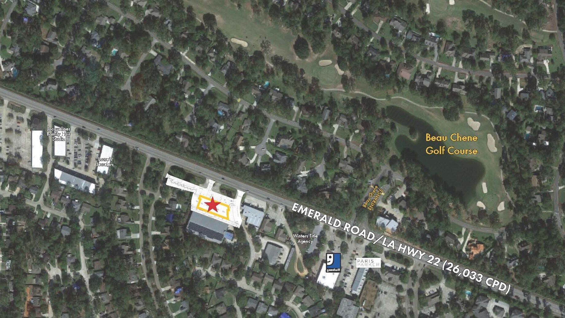 5000 LA Highway 22, Mandeville, LA for sale Aerial- Image 1 of 1