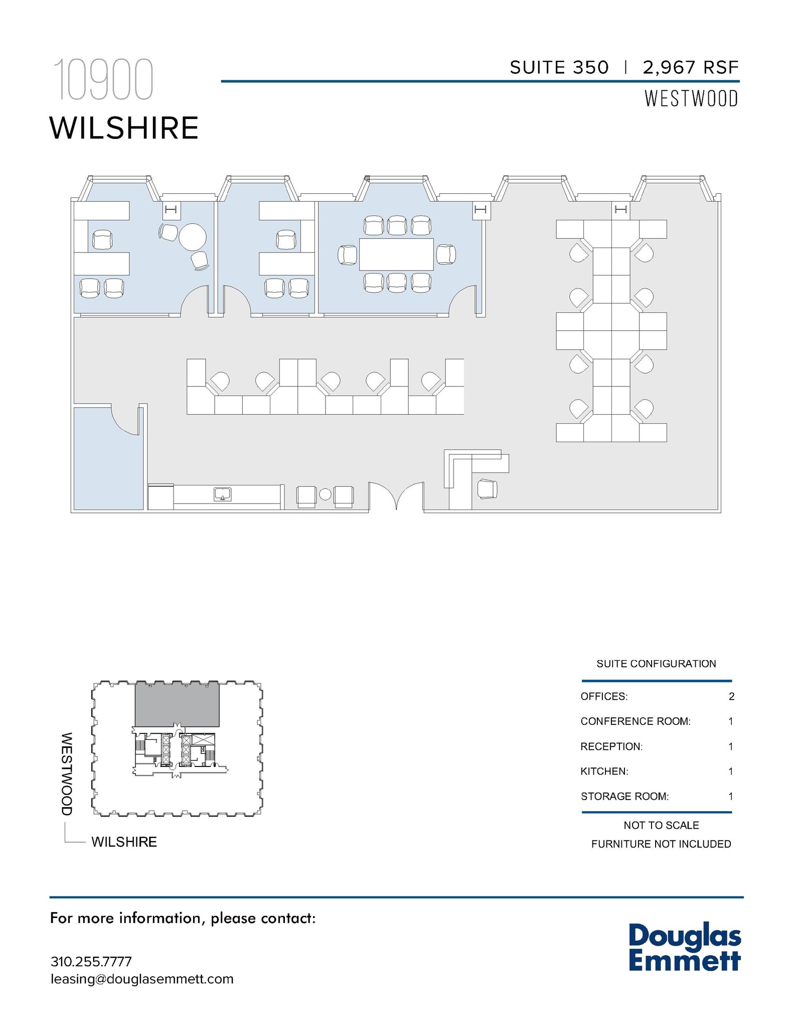 10900 Wilshire Blvd, Los Angeles, CA for lease Floor Plan- Image 1 of 1