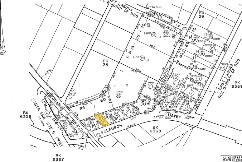 8019 E Slauson Ave, Montebello, CA for lease - Plat Map - Image 2 of 2