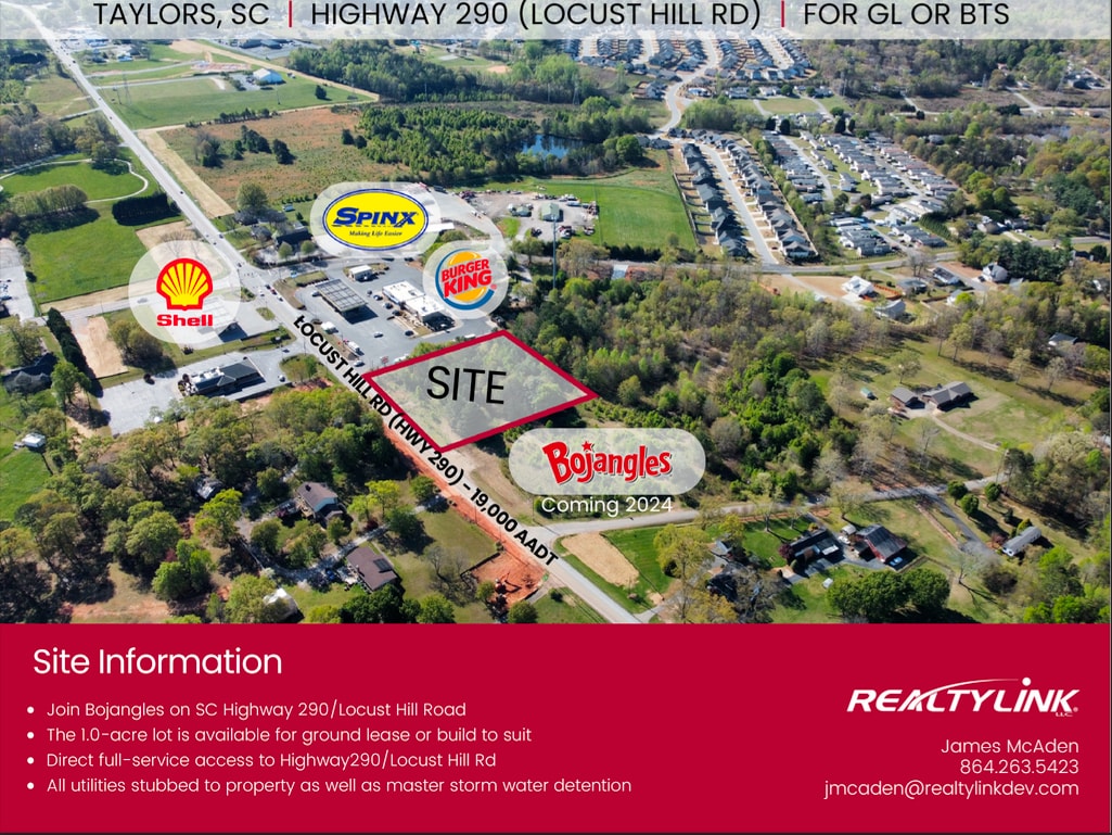 2617 Locust Hill Rd, Taylors, SC 29687 for Lease