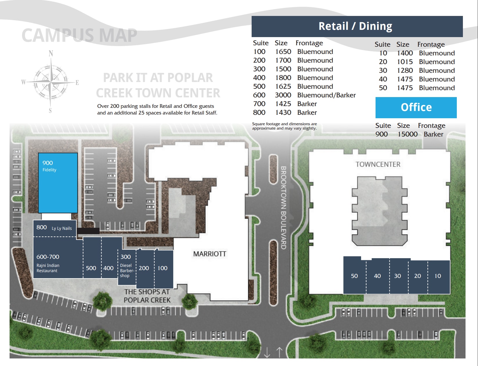20100 W Bluemound Rd, Brookfield, WI for lease Site Plan- Image 1 of 2