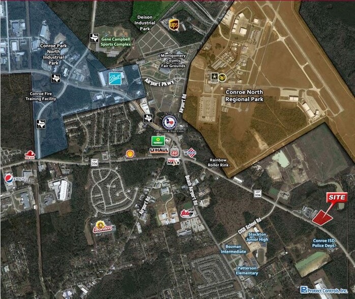 Loop 336 & Hwy 105, Conroe, TX for sale - Building Photo - Image 1 of 1