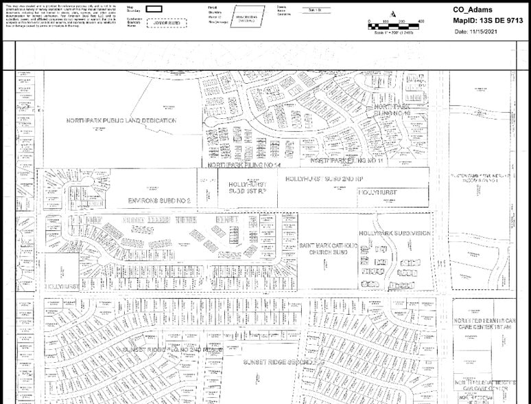 9260-9273 Federal Blvd, Federal Heights, CO for sale - Plat Map - Image 2 of 25