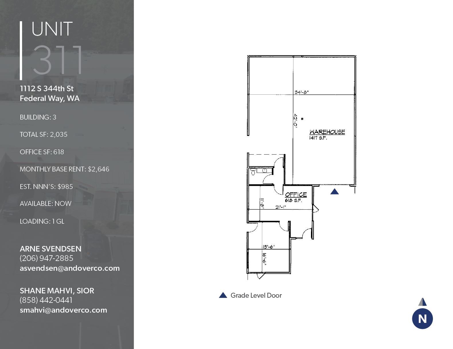 1020 S 344th St, Federal Way, WA for lease Floor Plan- Image 1 of 1