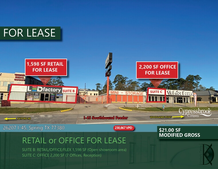 26207 Interstate 45, Spring, TX for sale - Building Photo - Image 1 of 1