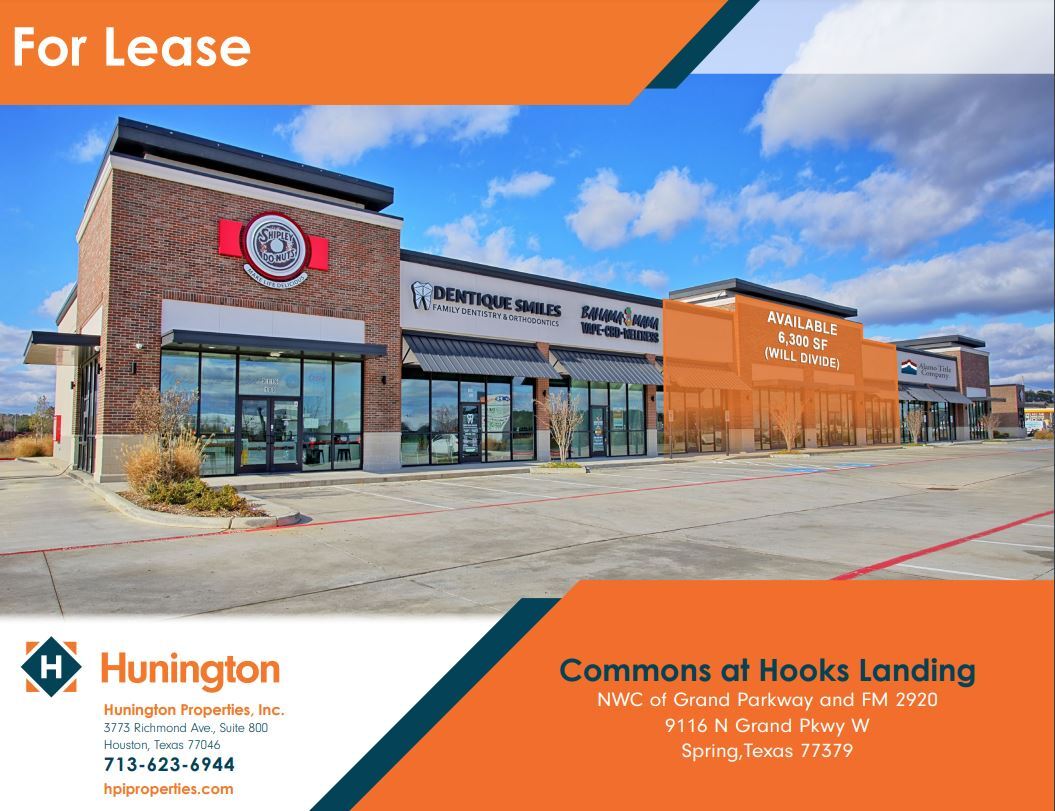 NWC Of Grand & FM 2920 Pky, Spring, TX 77379 Commons at Hooks Landing