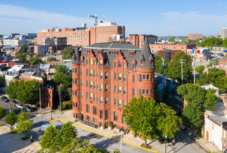 868 Park Ave, Baltimore, MD - aerial  map view - Image1