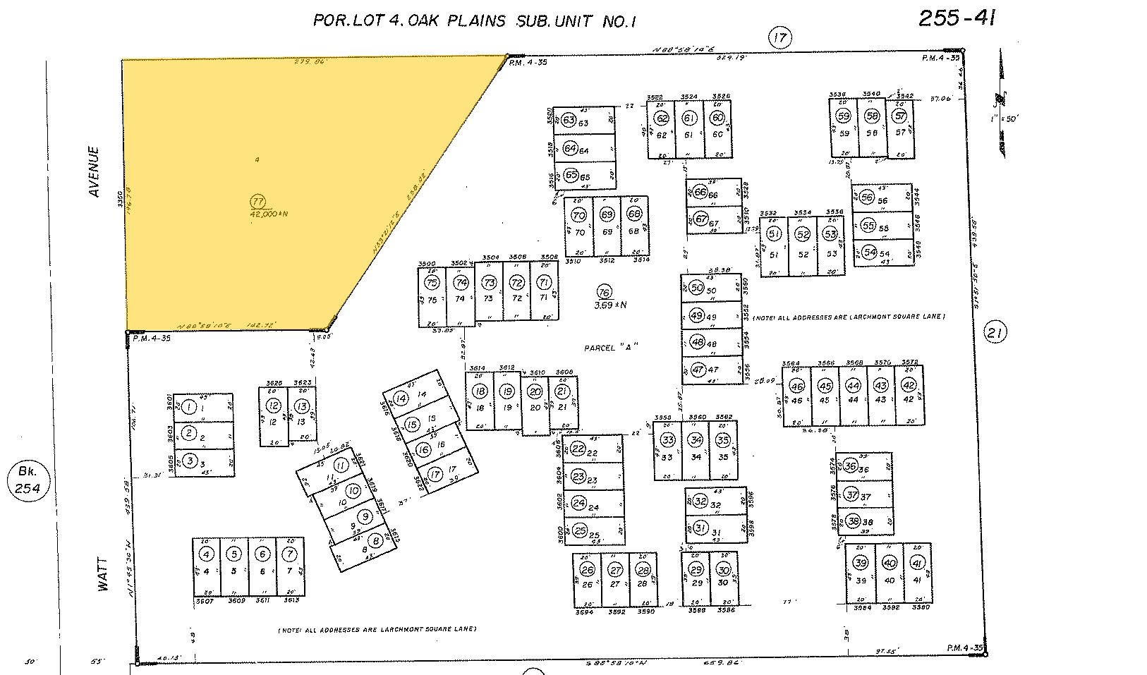 3350 Watt Ave, Sacramento, CA for sale Plat Map- Image 1 of 1