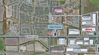 West Military Hwy. Lot 2, Mission, TX - AERIAL  map view