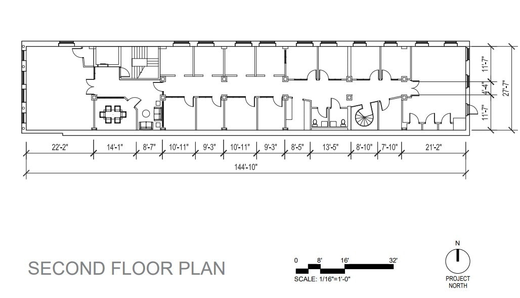 217 N Charles St, Baltimore, MD for lease Floor Plan- Image 1 of 2