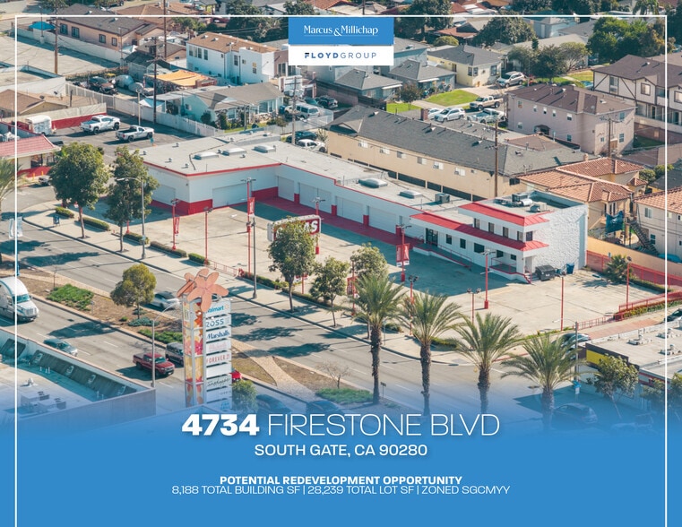 4734 Firestone Blvd, South Gate, CA for sale - Building Photo - Image 1 of 18